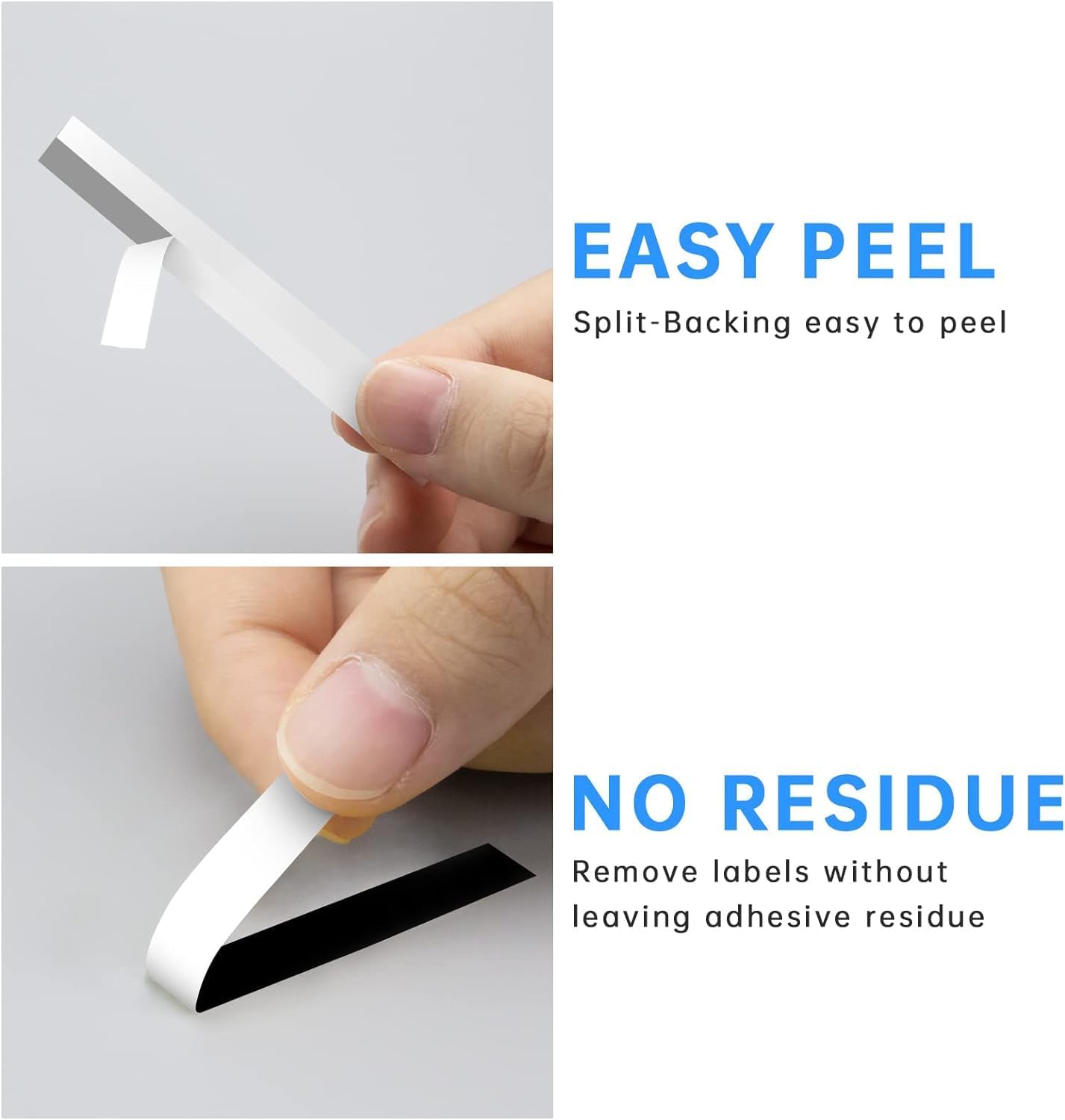 Unismar TZe-335 Compatible for Brother Ptouch 12mm 0.47 Laminated White on Black Label Tape TZ335 TZ Tape Work for Label Maker PTD220 PTD200 PTD210 PTD400 PTH100 PTH110 PT1280, 1/2'' x 26.2', 4-Pack - Image 6