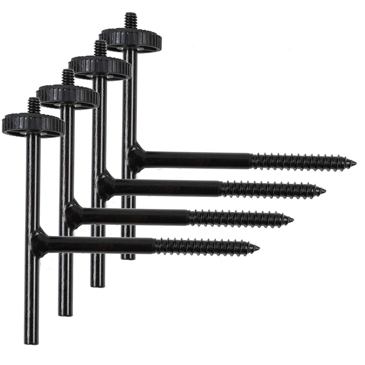 FolgtekFolgtek 4-Pack Trail Camera Mount Tree Holder, Universal Trail Cam Tree Mounting, Hunting Camera Mount Accessories (Holder X 4)