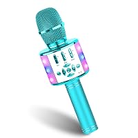 BONAOK Karaoke, microfono wireless per bambini
