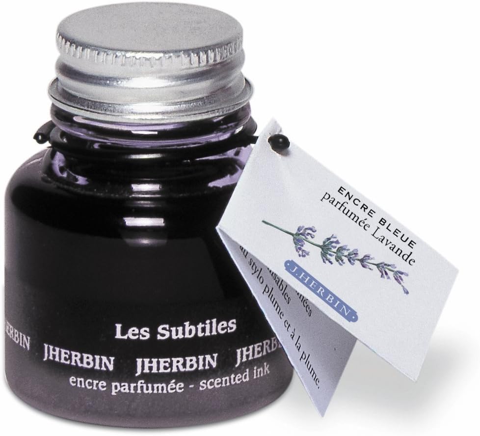 J Herbin Lavender Scented Fountain Pen Ink
