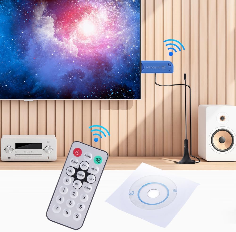 RTL-SDR ディジタルラジオ デジタル USB 2.0 TV 周波数チューナー ドングル SDR ラジオ受信機 アンテナ付き デジタル USB  2.0 TV スティックチューナー RTL2832U R828D SDR RTL A300U 25MHz-1760MHz FM TV レシーバー周波数チューナードングル  アンテナ付き - AliExpress デジタル USB 2.0 TV 周波数チューナー ドングル SDR ラジオ受信機 アンテナ付き