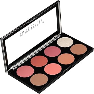 Swiss Beauty Ultra Blush Palette with highly blendable shades | Pigmented Blusher for a Natural Flush | Shade-3, 16gm|