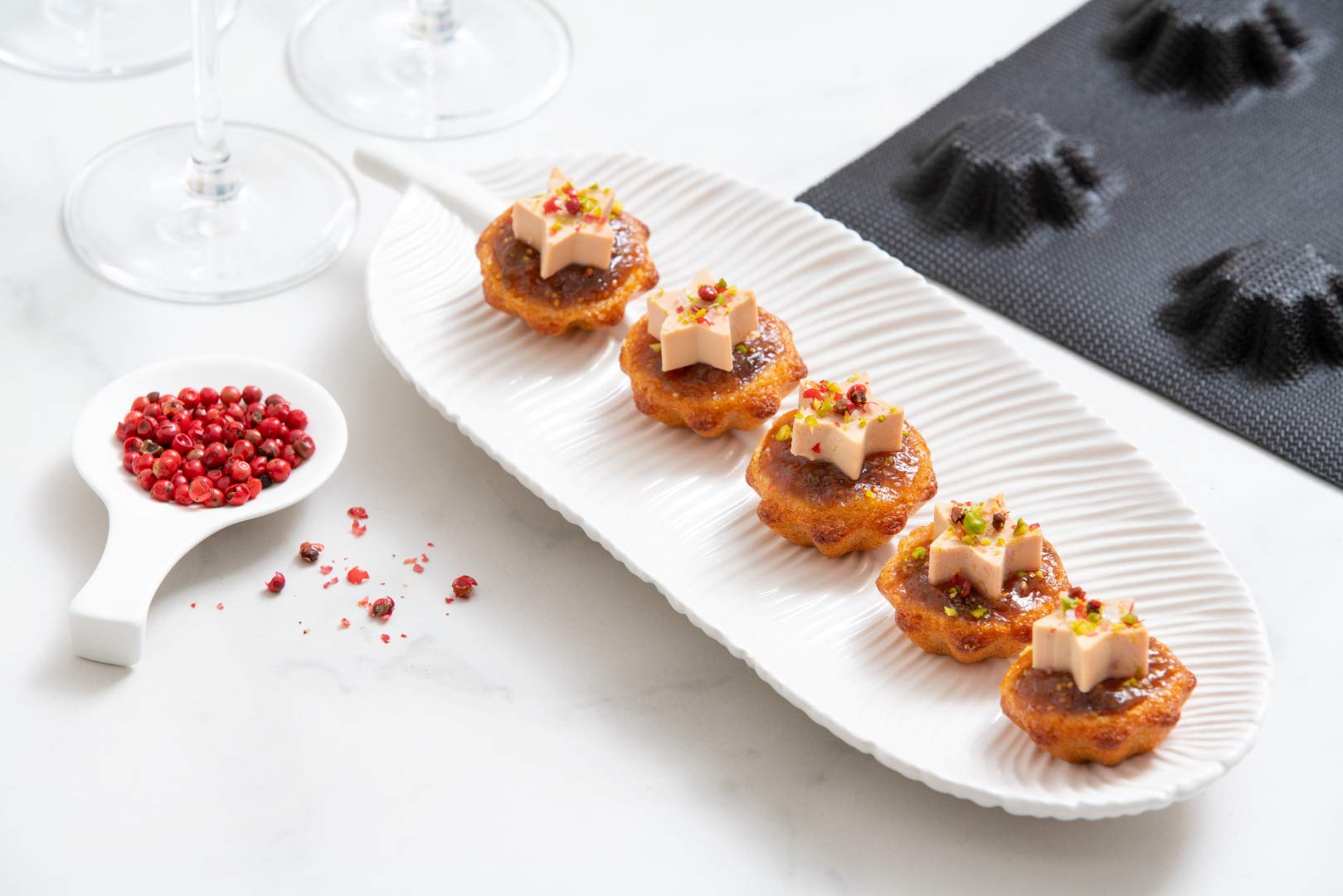 【新品未使用】ドゥマール シリコン型 フレキシパン ミニタルトレットカヌレS Amazon｜日仏商事(株) DEMARLE(ドゥマール) シリコン型 フレキシパン