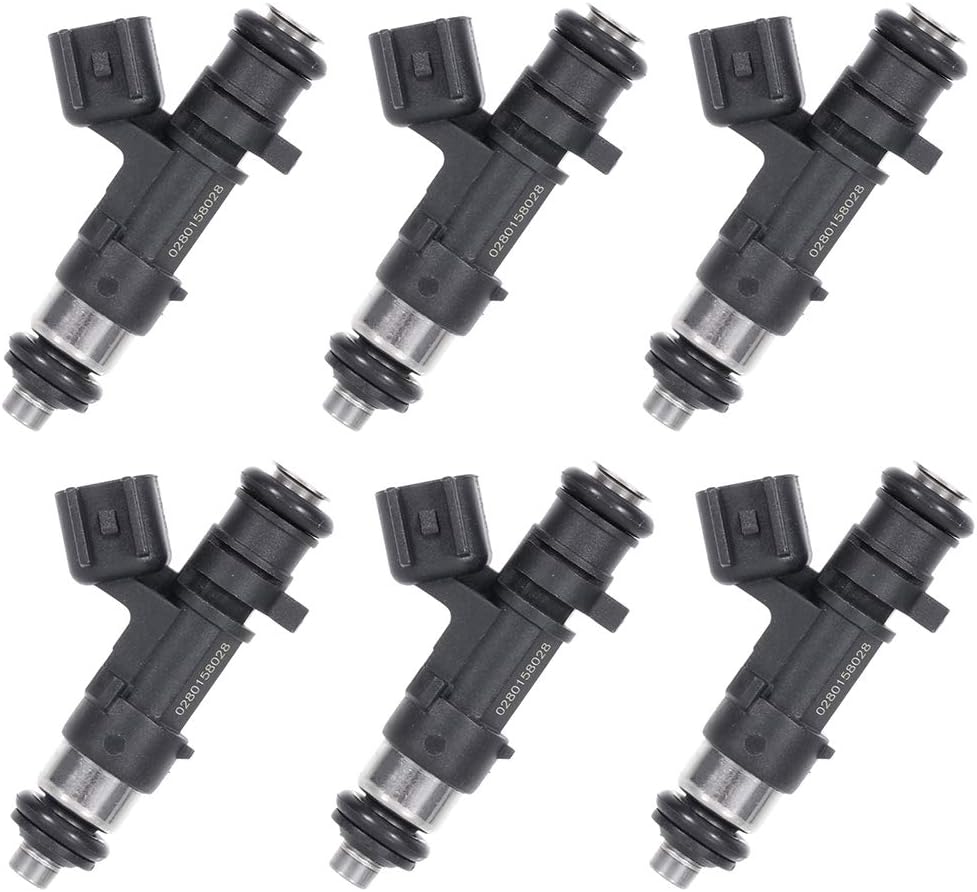 AUPCS 6Pcs Fuel Injectors 20052010 for 300 4door Sedan 2