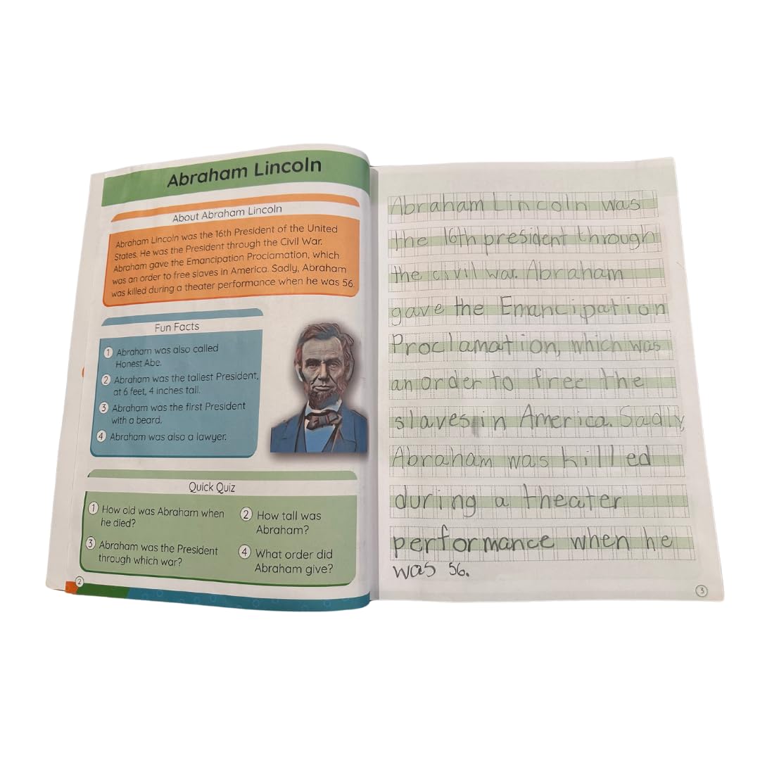 Channie's Las 20 personas históricas famosas, libro de trabajo de comprensión de lectura de 3º a 5º grado para niños, 20 biografías inspiradoras con datos divertidos y cuestionarios rápidos para