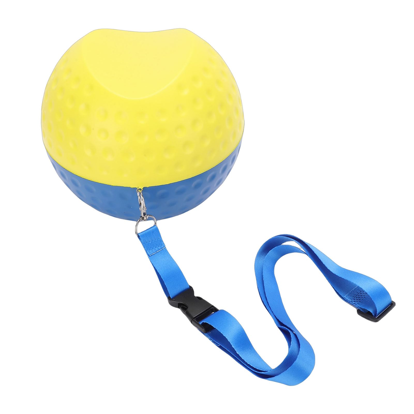 PU-Schaum-Golf-Übungsball, verstellbare Lanyard-Schwung-Trainingshilfe, zweifarbiges Design für Schwungwegverfolgung, weicher, langlebiger Schaumstoff, verbessert die