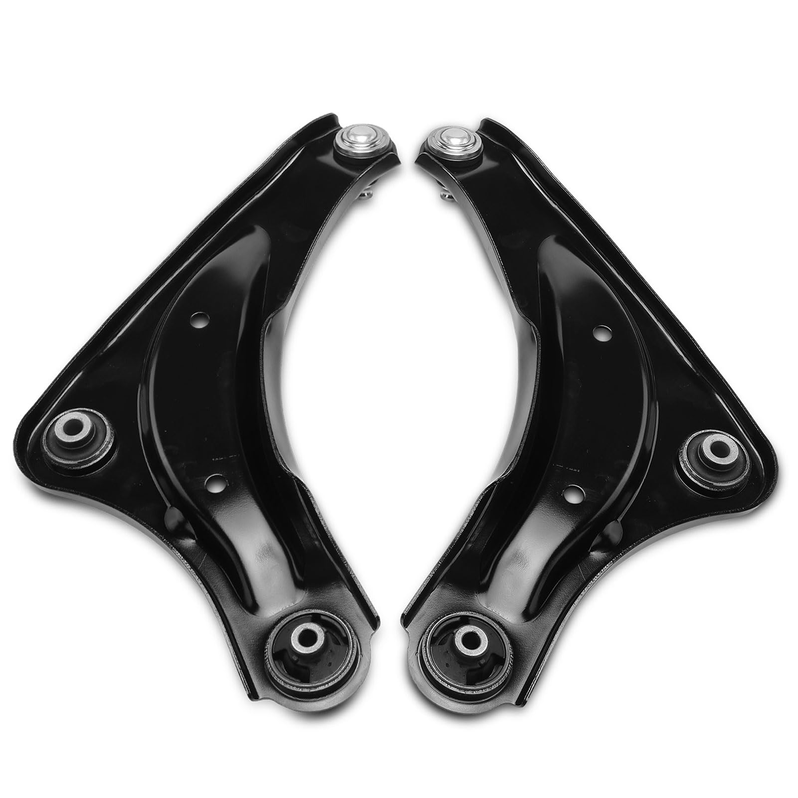 Frankberg 2x Braccio di controllo anteriore sinistro destro 54501BA60A | Compatibile con: Foglia ZE0, Juke F15