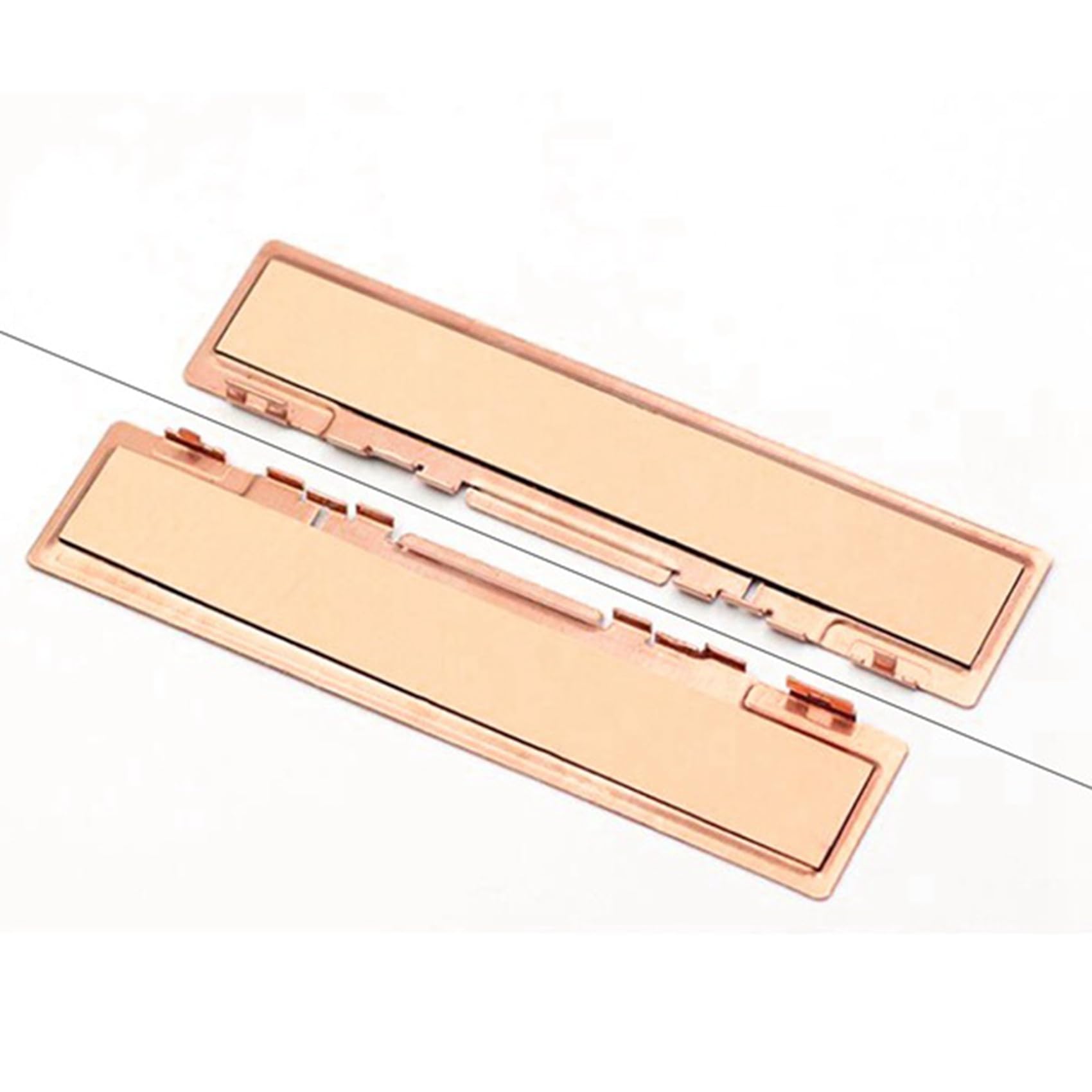 rieder 6 Piezas de Radiador Disipador de RAM de Cobre Puro para Ram Enfriador de Memoria Disipador de de RefrigeracióN Radiador de Memoria de Escritorio DDR2 DDR3 DDR4