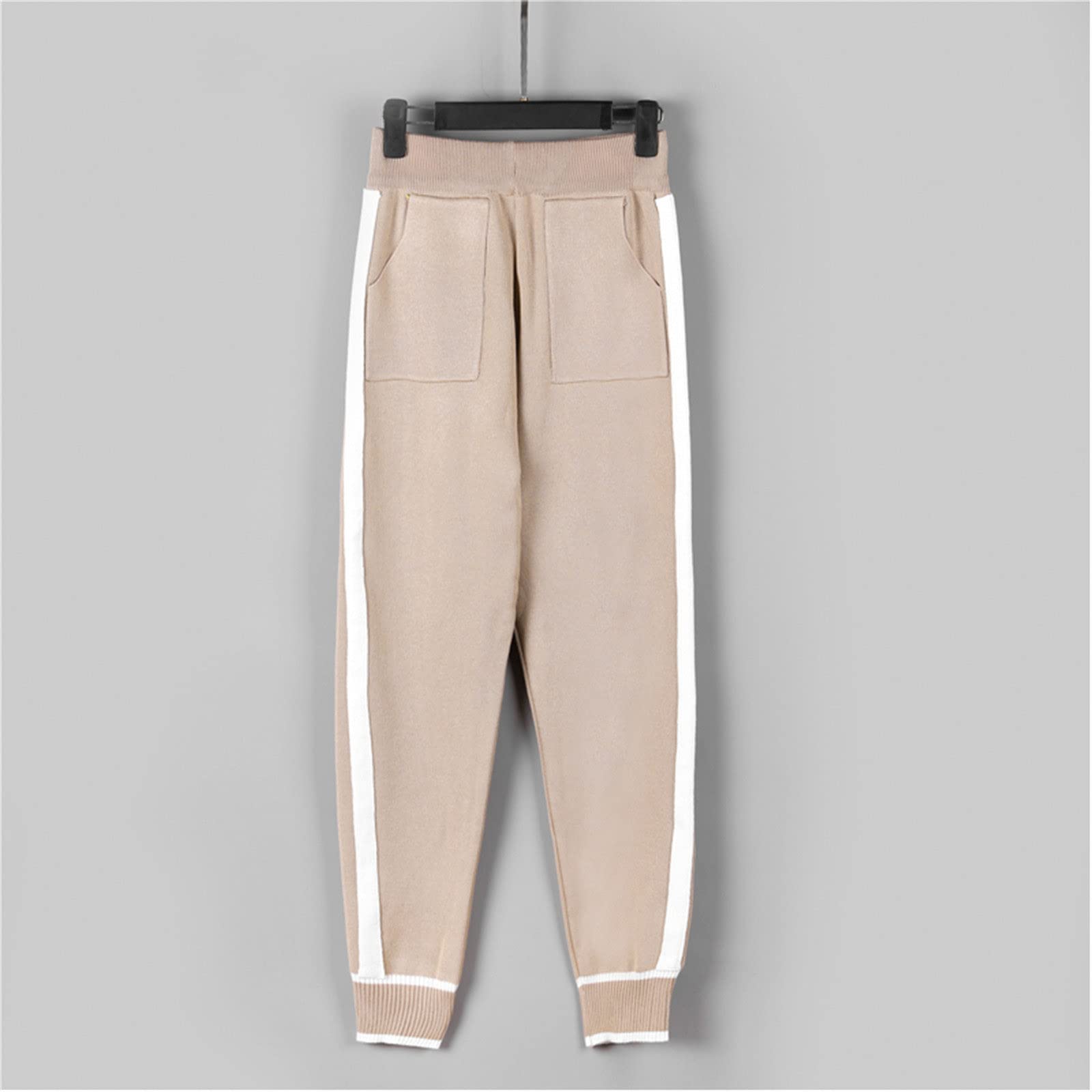 Due Pezzi Donne Maglione Set Abbigliamento Sportivo Abiti A Maglia Abiti Donna Harem Pantaloni Tute Caldo Con Cappuccio