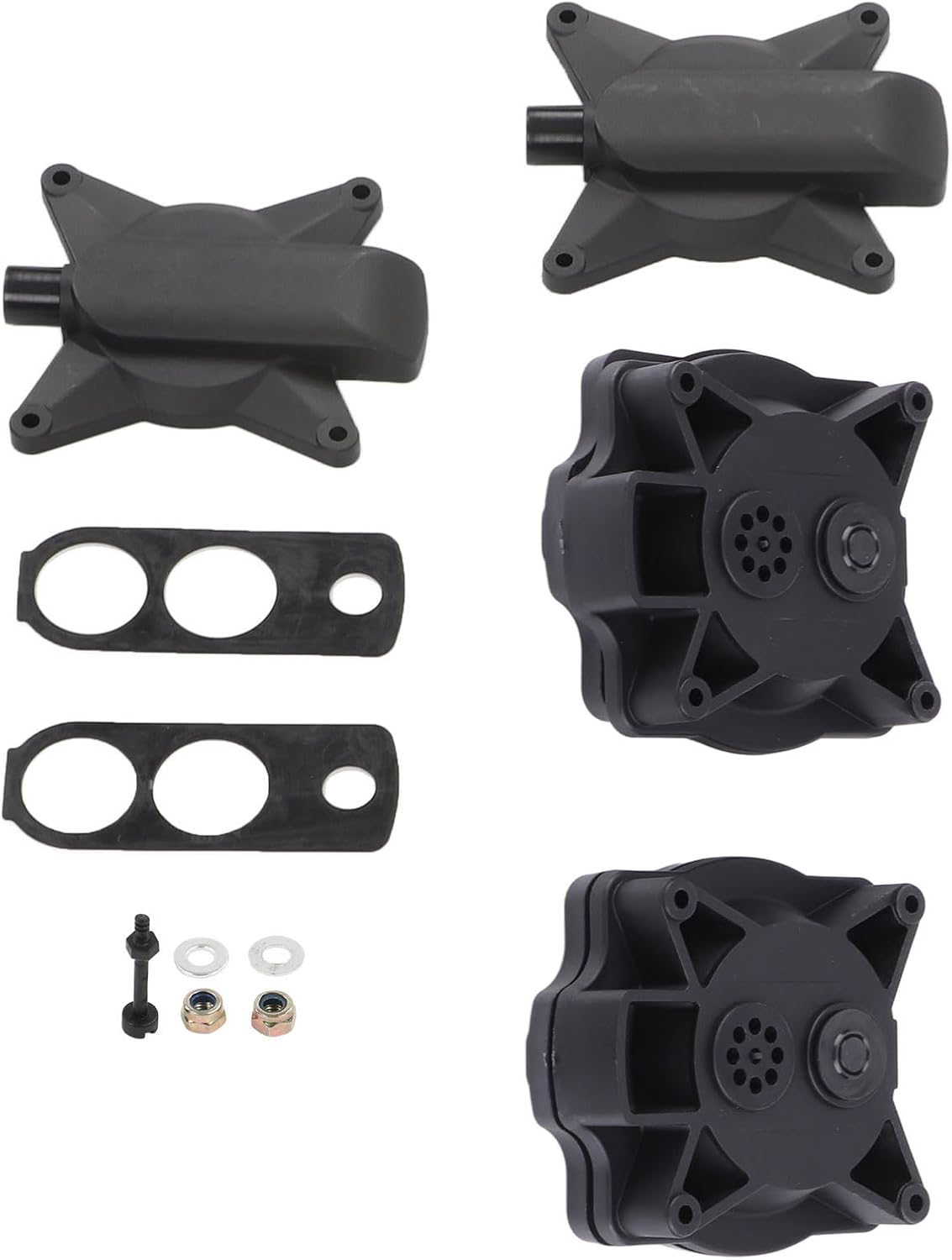 Complete Air Pump Diaphragm Rebuild Repair Kit, Replacement for Hiblow HP100 HP120, Diaphragm Kit with 14 Parts, Grade Rubber Material for Installation and Lasting Performance