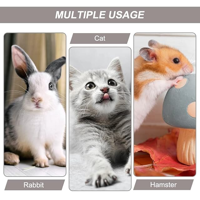 Foto 8 de 8 de MiOYOOW - Hammac para gatos, jaula ajustable con 4 ganchos, para gatos, hurones, conejillos de indias…