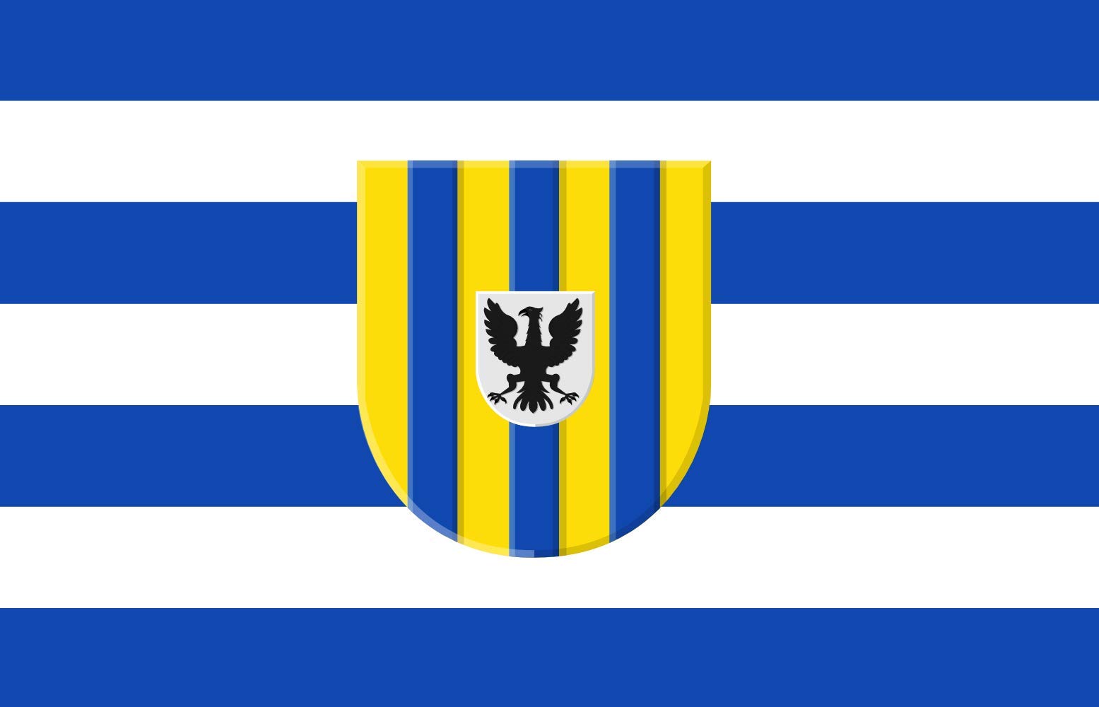 Drapeau Large S-Heer Arendskerke dorpsvlag voormalige gemeente drapeau de village