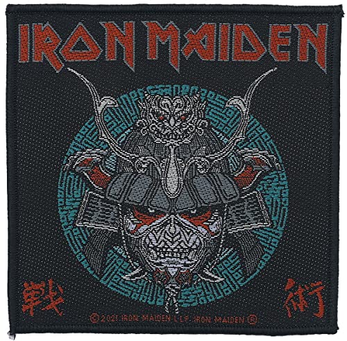 Iron Maiden Senjutsu Samurai Eddie Unisexe Patch multicolore 100% Polyester