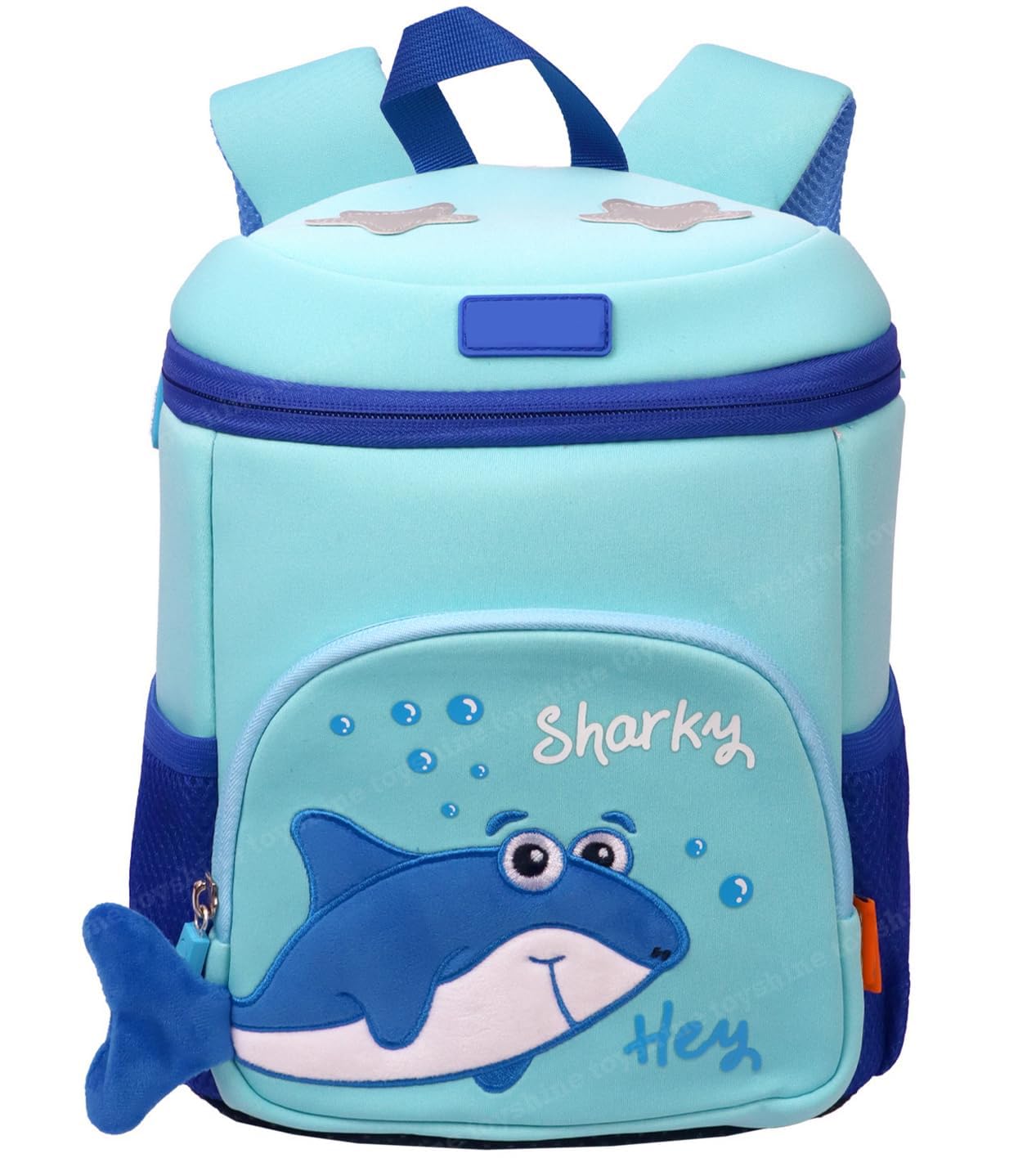toyshine Sharky Backpacks for Kids Girls Boys Cute Toddler Backpack Preschool Nursery Travel Bag - Mini S-picture-52