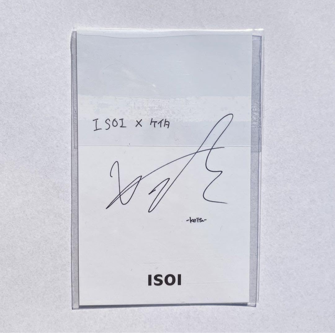Amazon.co.jp: ＊KEITAフォトカード2枚セット＊サイン入り