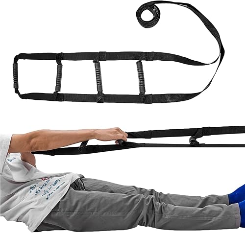 Asistencia de escalera para cama de dominadas, dispositivo de asistencia con agarres de asa, elevación de cama de longitud ajustable, asistencia