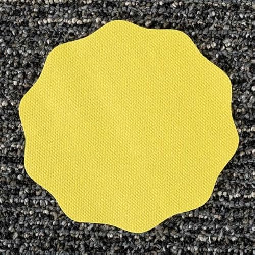 Really Good Stuff Carpet Mark-Its – Colorful 5” X 5” Carpet Spots – Keep Students Organized Or In Groups – Six Bright Rainbow Colors – Durable With No-Slide Back, Sticks To Most Carpets, Set Of 24 #TOP1