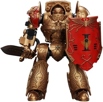 JOYTOY Warhammer The Horus Heresy Legio Custodes Contemptor-Galatus Dreadnought 118 Scale 9.84in Action Figure Mecha Joy Toy Collection Model