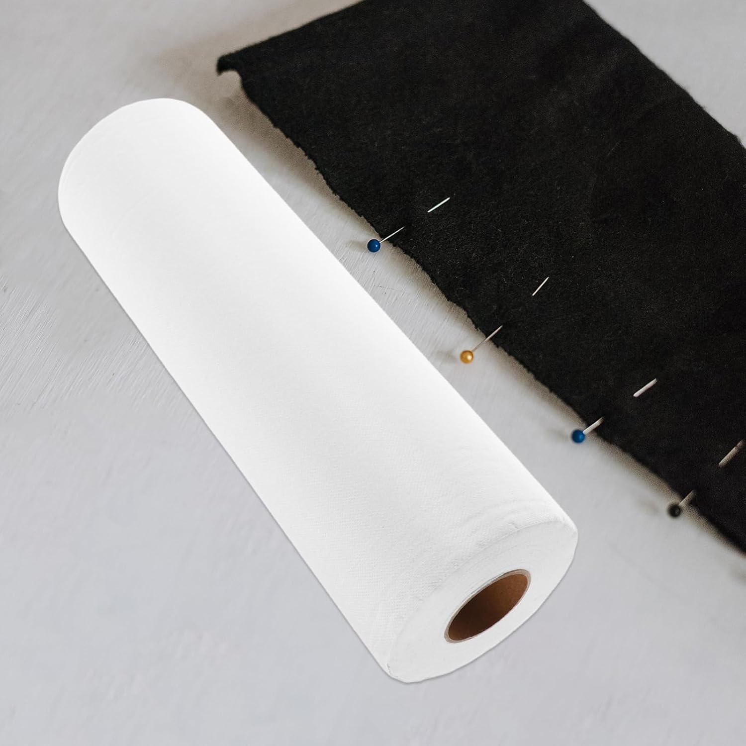 Uonlytech Fusible Interfacing Non Woven for DIY Crafts Wide Durable Iron Material for Sewing Clothing Reusable and Easy to Use for Shirts and Pants