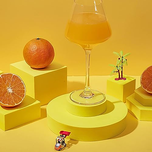 Miniatura 6 de Yiemoge Juego de 8 piezas de accesorios geométricos para fotos, de espuma dura para fondos, manualidades, lápiz labial, joyas, cosméticos,