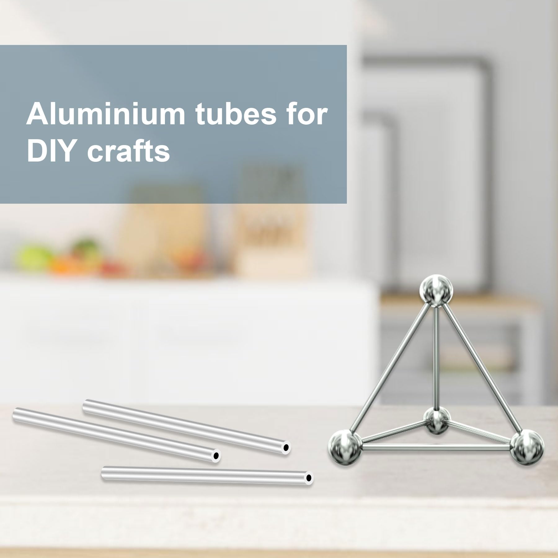 Lot de 2 tubes ronds en aluminium 6063-18 mm de diamètre extérieur, 16 mm de diamètre intérieur x 400 mm de long - Tubes en aluminium sans couture pour modélisme DIY