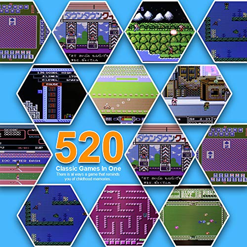 image for Plump Tiger Hand-held Game Console, Retro Video Games Player with 520 