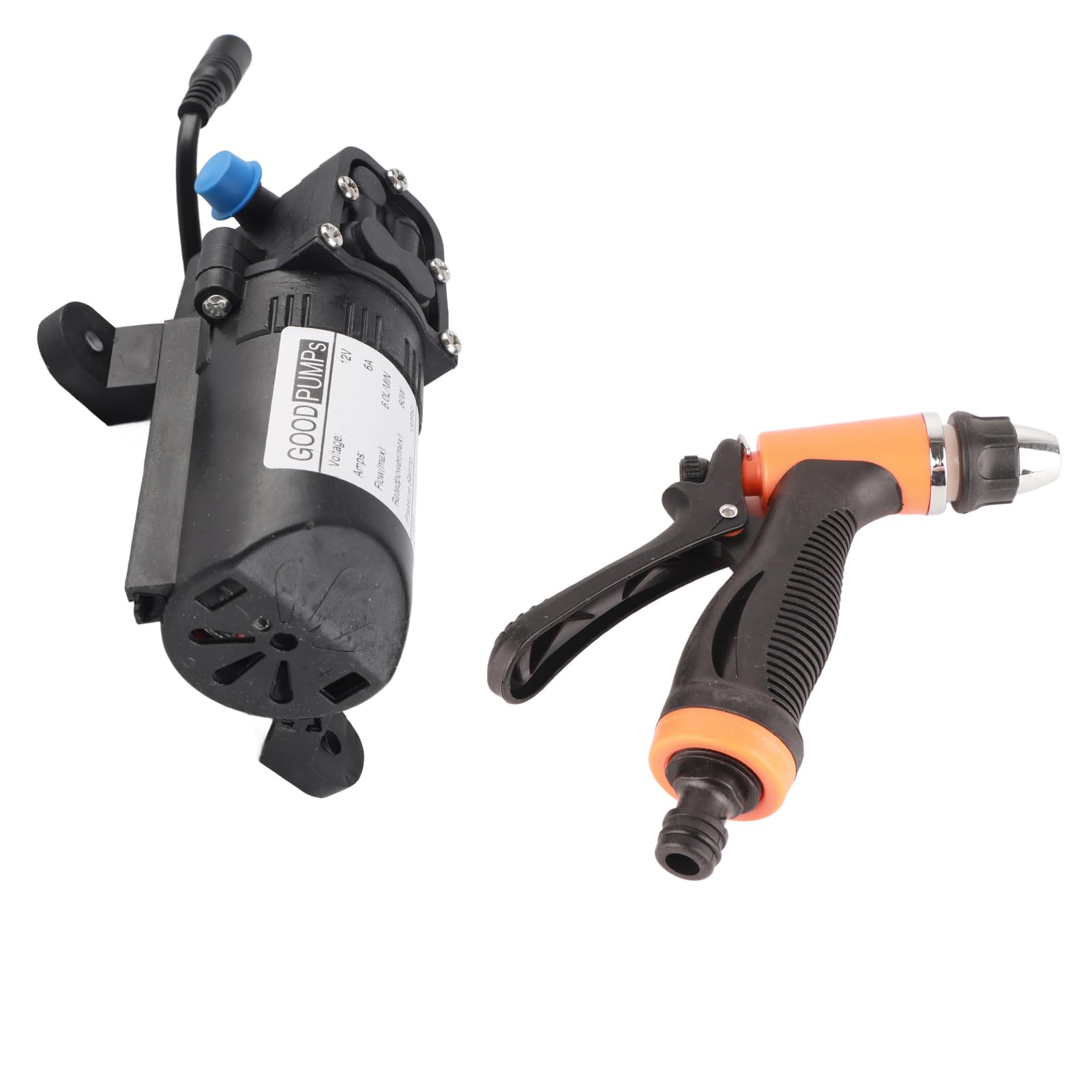 Nettoyeur Haute Pression 12V 72W, Filetage Mâle G1/2