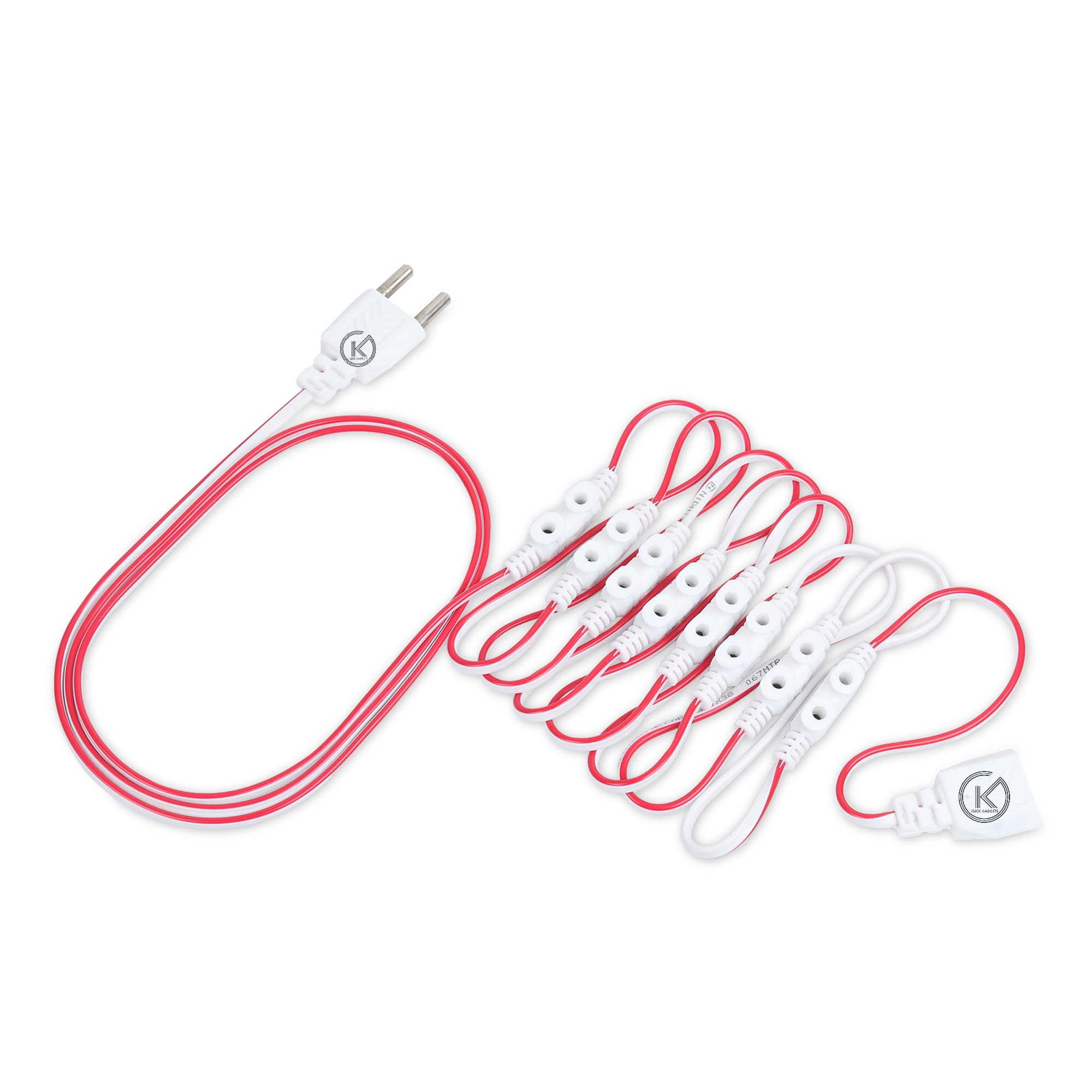 klick Gadgets LED Power Cable 11 Connector Cable for Decorative LED Lights | Flexible Perfect Multipurpose | Home Decor | Office | Festival Decorations | Jointer Cable | Pack of 1 (B0BFHHXHP6) Amazon Price History, Amazon Price Tracker