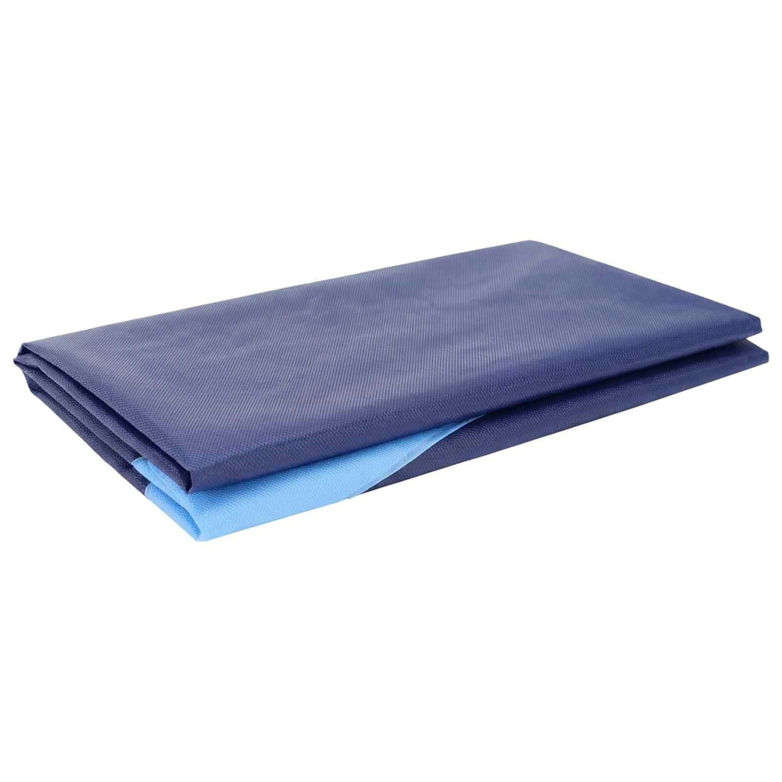 Planschbecken für Kinder und Hunde Blau Ø200 x 9 cm PVC Robustes Material mit Sprinklerfunktion, faltbar, ideal für Garten, draußen und Sommer zum Spielen und Abkühlen