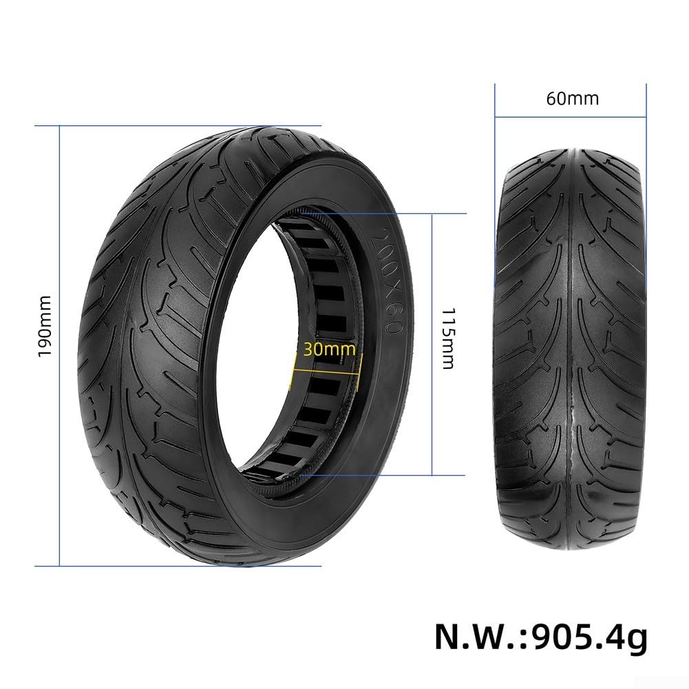 Elektroroller Reifen 200x60 - Robuster Vollreifen Für Deinen E-Scooter