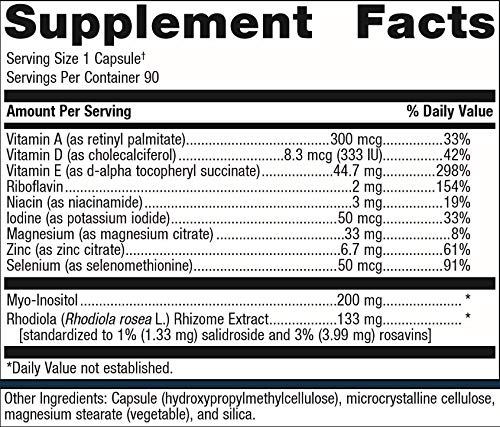 Metagenics Thyrosol - Vitamin And Mineral Supplement To Support Healthy Thyroid Function And Stress Related Fatigue - 90 Capsules #TOP1
