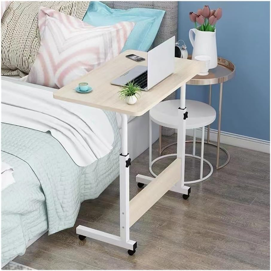 Amazon.com: SOMTEK Adjustable Computer Desk Mobile Lift Folding ...
