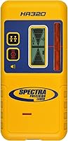 Vista 11 de Spectra Precision Receptor láser HR150U con abrazadera de varilla C61 resistente, LED de doble cara, montaje magnético, altura de captura de 1.969