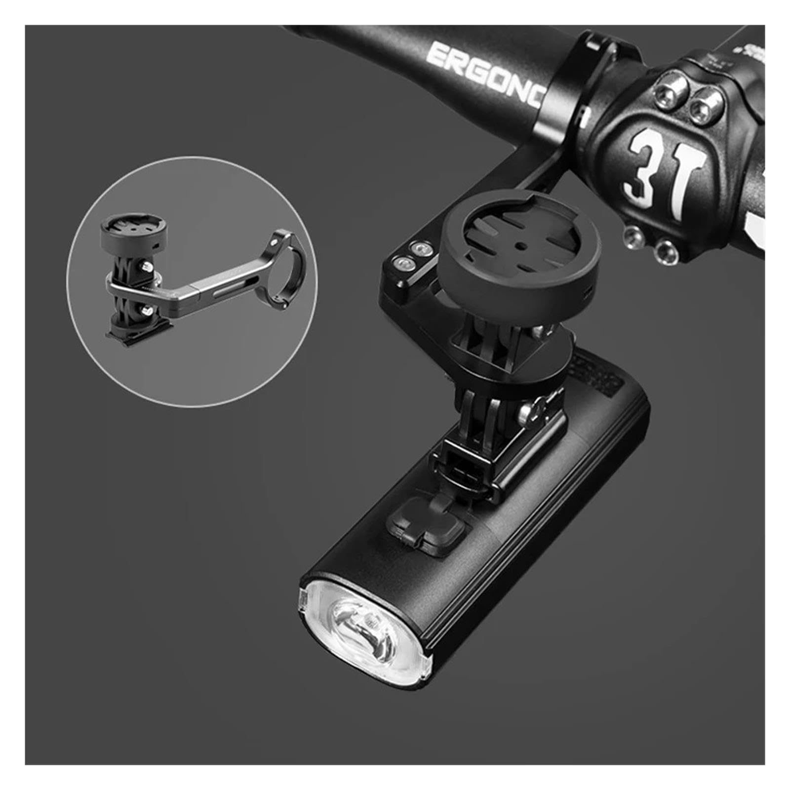 1 lampe de vélo V20C 400 lm.