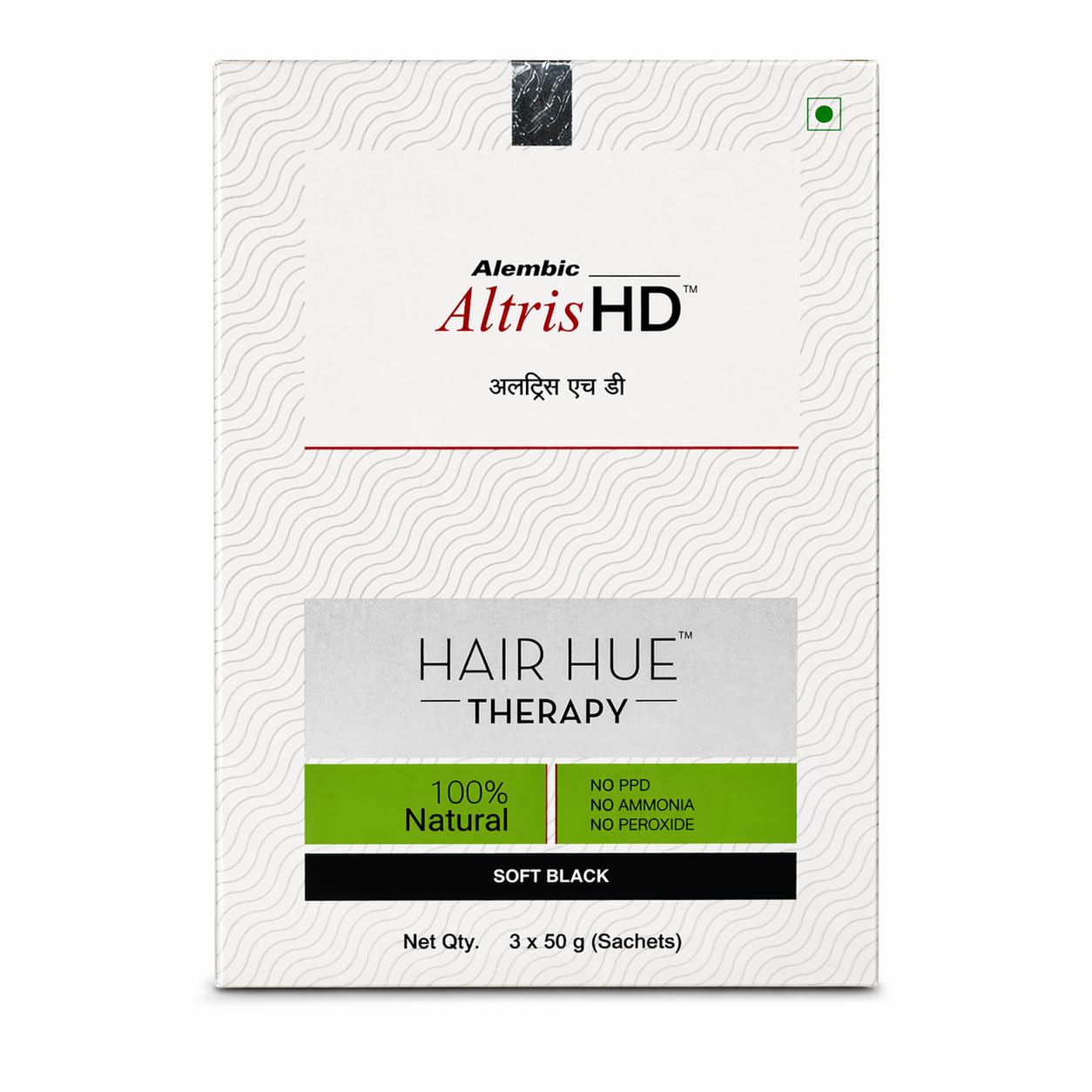 Soft black hair colour | Hair hue therapy | 150 gm-image-0