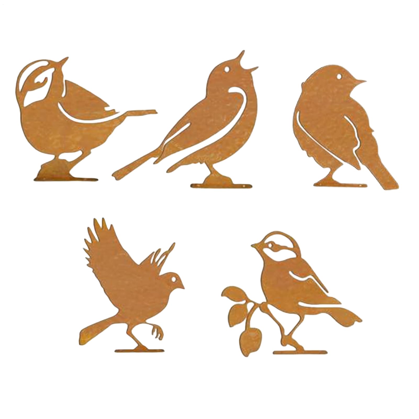 Décoration de jardin en forme d'oiseau cadeau anniversaire Noël