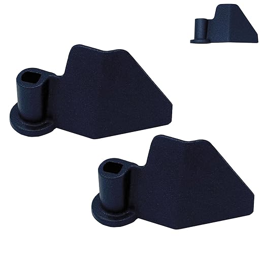 2 Pcs Bread Maker Paddle, Stainless Steel D Port Bread Machine Paddle Non-stick Mixing Kneading Blade Replacement for Most Breadmaker Machine Replacement Part