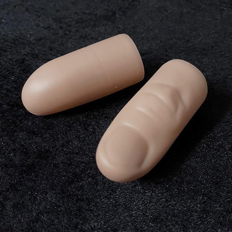 Miniatura 4 de SUMAG 5 piezas de punta para el pulgar, trucos de mago, accesorio de primer plano, ilusiones, mentalismo, punta falsa para pulgar, seda desaparece