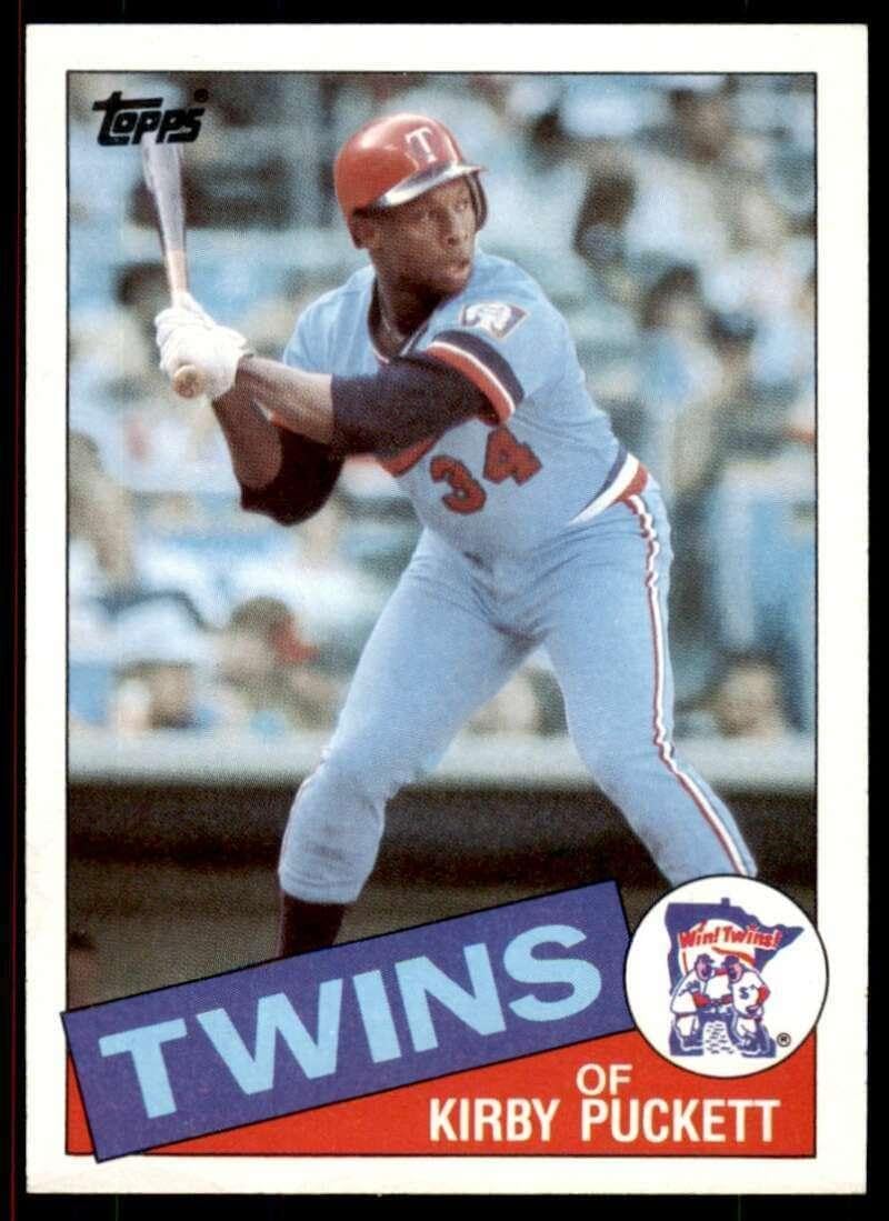 Kirby Puckett Rookie Card 1985 Topps #536 - Baseball Slabbed Rookie Cards