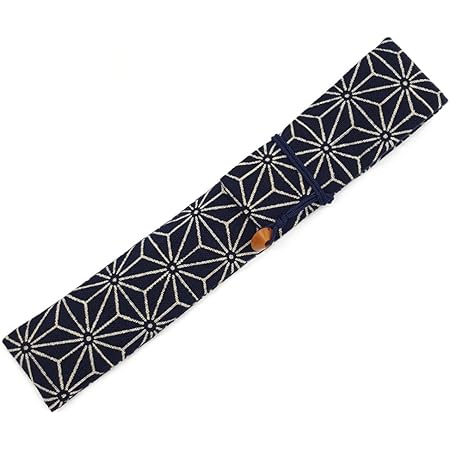 Amazon 扇子入れ 麻の葉文様 お箸袋にも 扇子ケース 扇子袋 お箸袋 お箸入れ 和小物 和風小物 和雑貨 和柄 手作り工房fujita 生活雑貨 通販