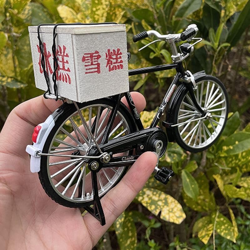 Fingerfahrrad, Fahrradmodell, Ornamente, Eis am Stiel, Eiscreme-Box