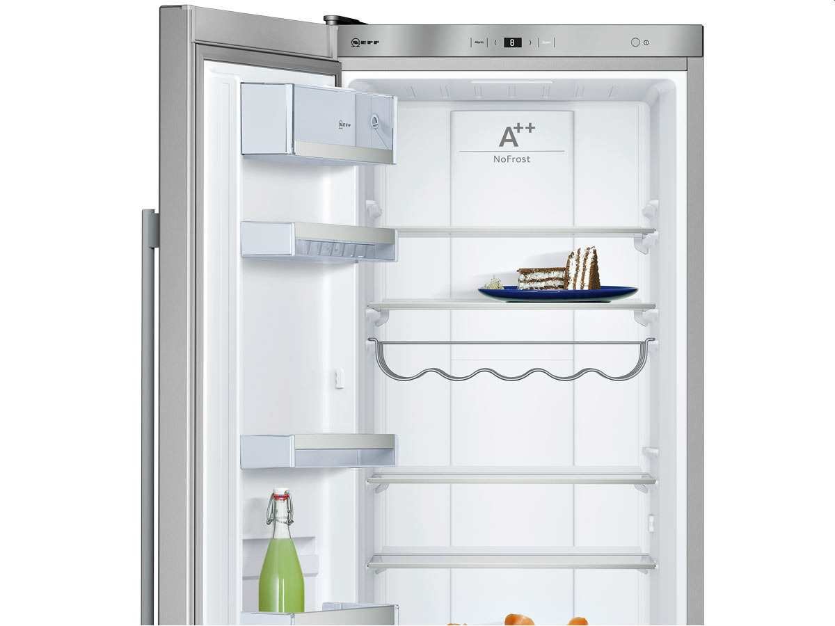 Neff KS8348I30 Autonome 300L A++ Argent réfrigérateur - Réfrigérateurs (300 L, SN-ST, 41 dB, A++, Argent)