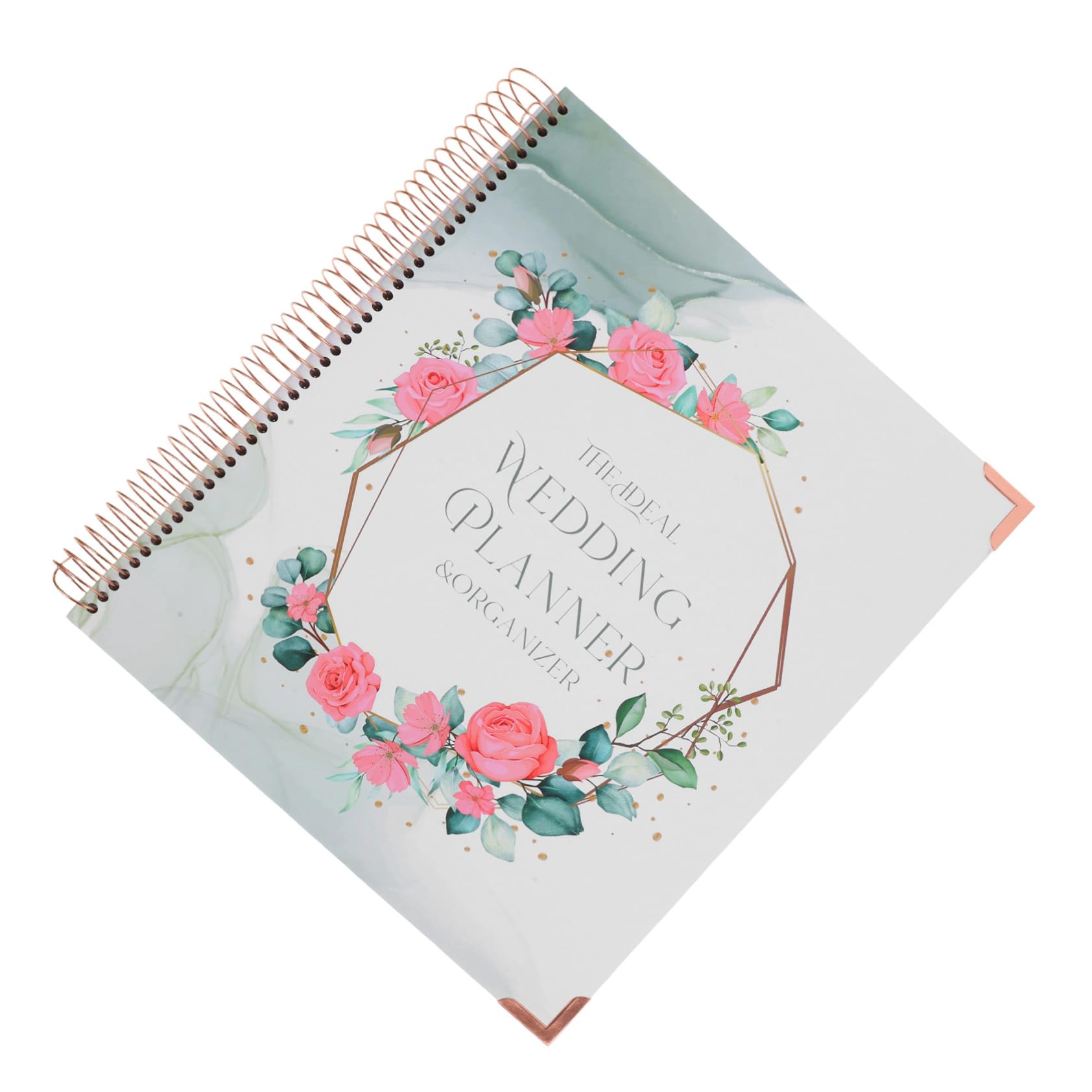 Hochzeitsplanerbuch mit Budgetplanung und Checkliste Planungsbuch aus Papier für Verlobung und Hochzeit Notizbuch Design
