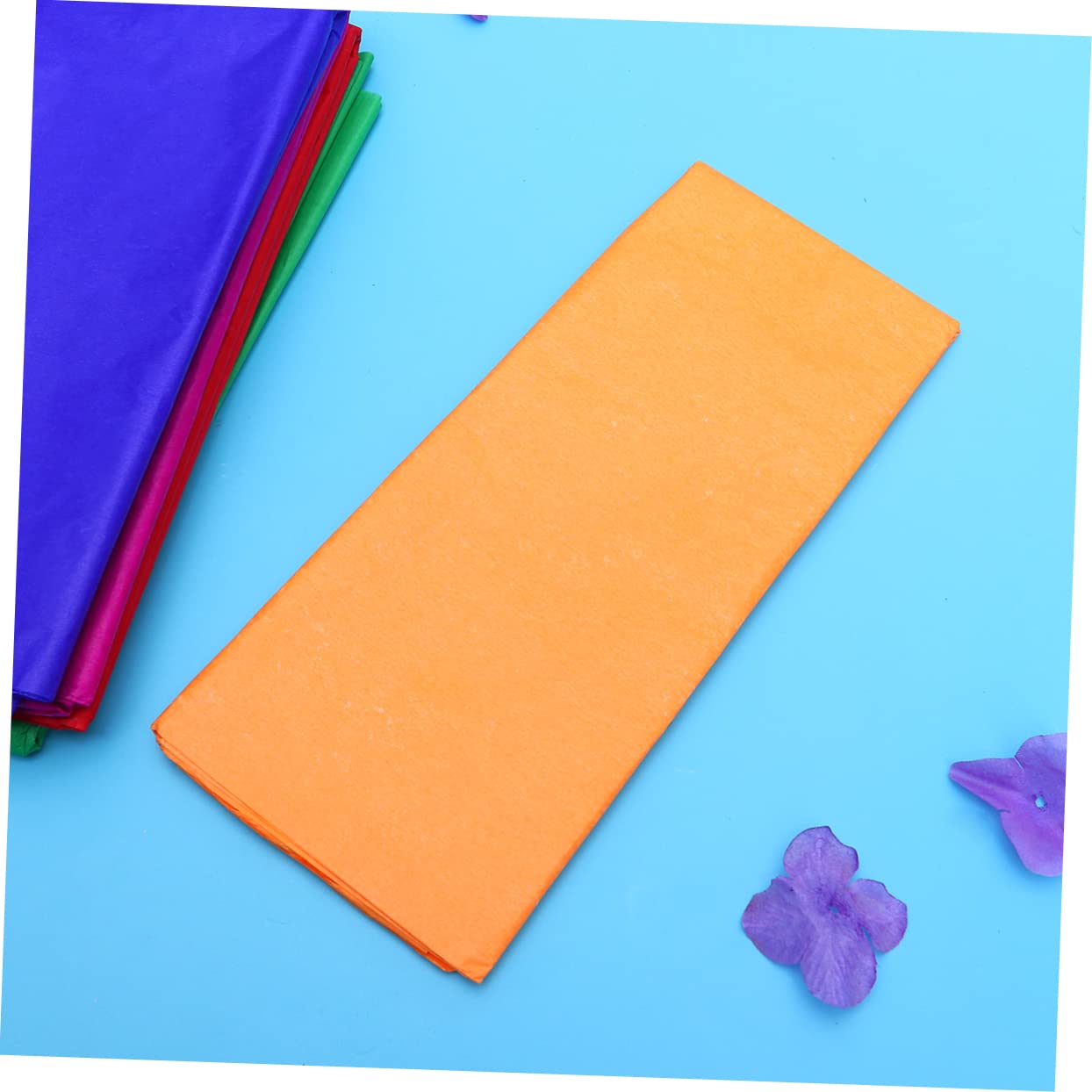 BESTonZON 100St Packpapier Seidenpapier Masse Seidenpapier zum Basteln Toilettenpapier Origami für Kinder Origamipapier für Kinder Seidenpapier Taschentuch Geschenkpapier