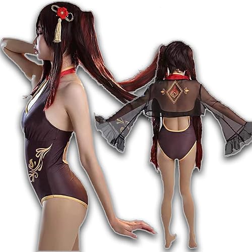 Miniatura 2 de Genshin - Traje de baño de anime para mujer, trajes de baño para niñas adolescentes