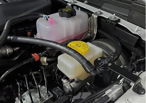 Miniatura 2 de J&L Oil Separator Co. Separador de aceite 3.0 compatible con Wrangler JL 2018-2023, 3.6L, lado del conductor Gladiator 2020-2023 (negro)