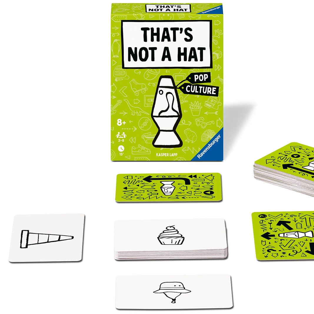 Amazon.com: Ravensburger that's Not A Hat - Pop Culture - Fun