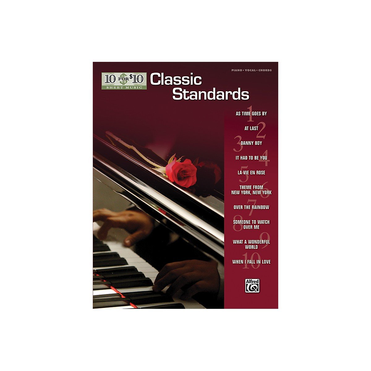 10 for 10 Sheet Music Classic Standards: Piano/Vocal/chords