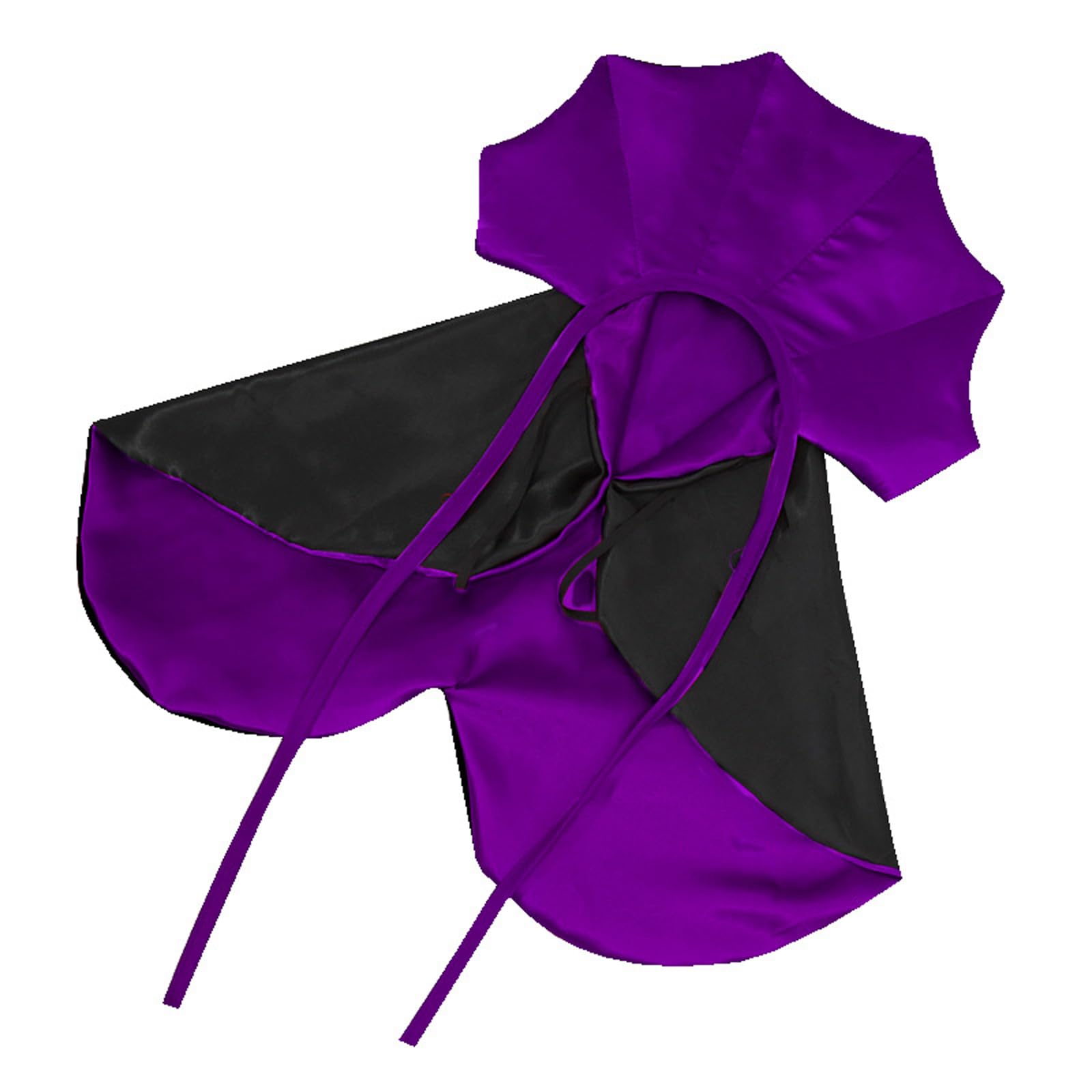 AWOCAN Dog Halloween Costumes Cats Dogs Vampire Cloak Costume Halloween Pet Accessories Costume Halloween Party Pet Cosplay (purple) - Image 2