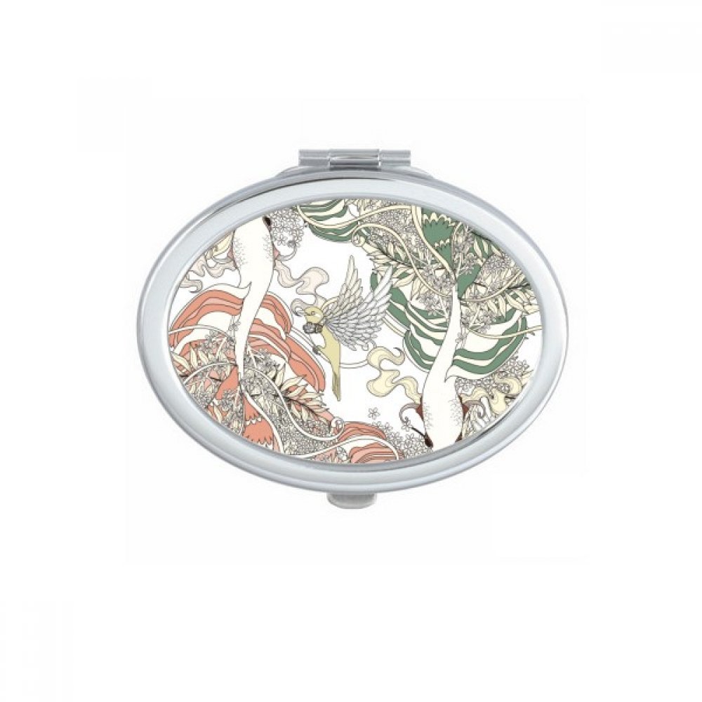 Miroir de Poche Ovale Ukiyo-E : L'Accessoire Beauté Nomade pour vos Voyages